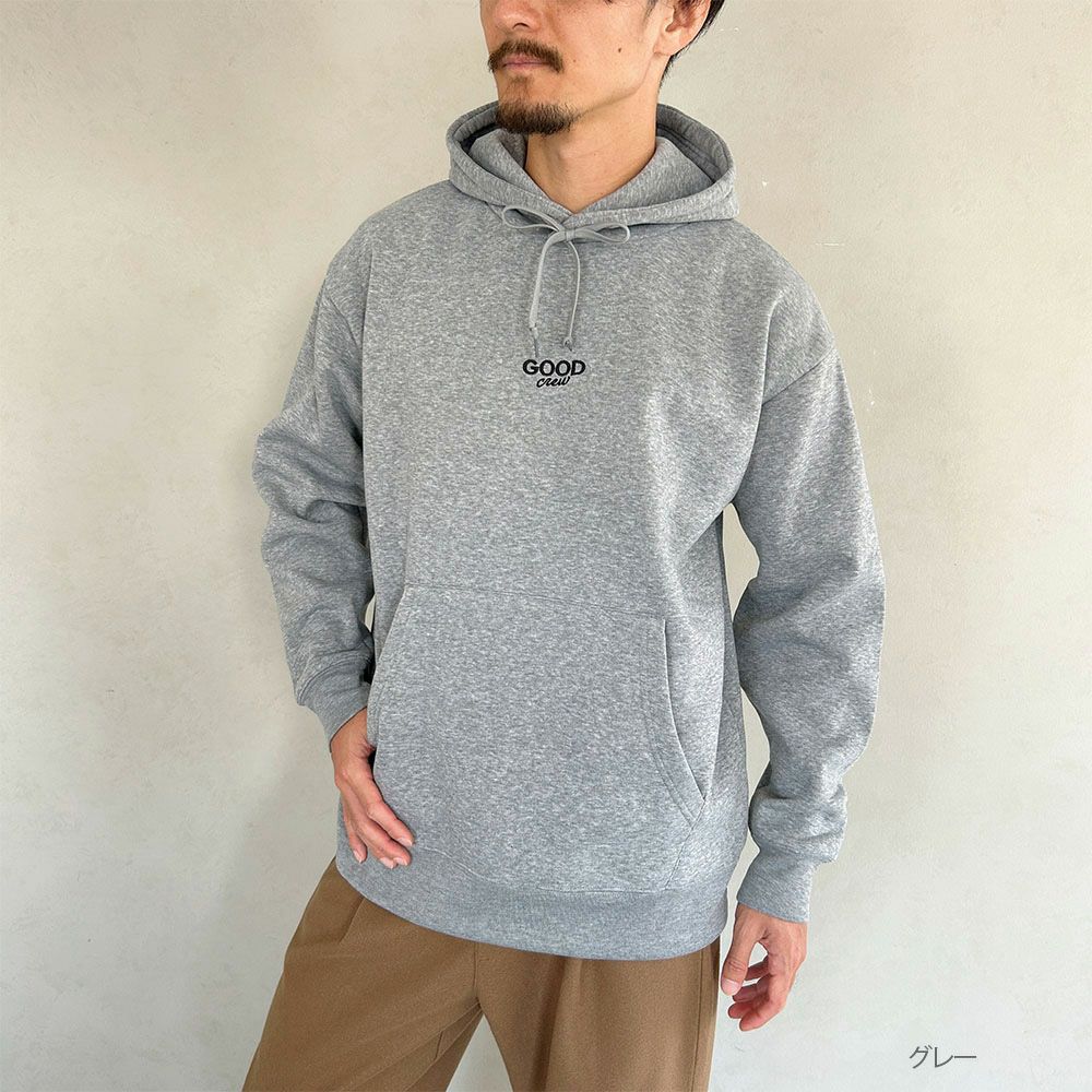 GOOD CREW  刺繍スウェットパーカー メンズ商品サムネイル-1