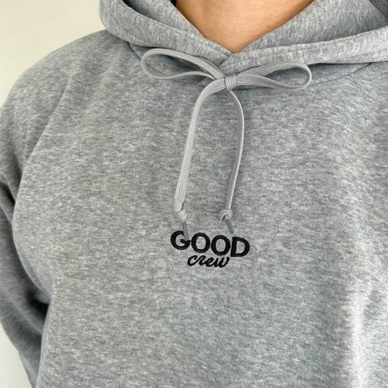 GOOD CREW  刺繍スウェットパーカー メンズ商品画像-4