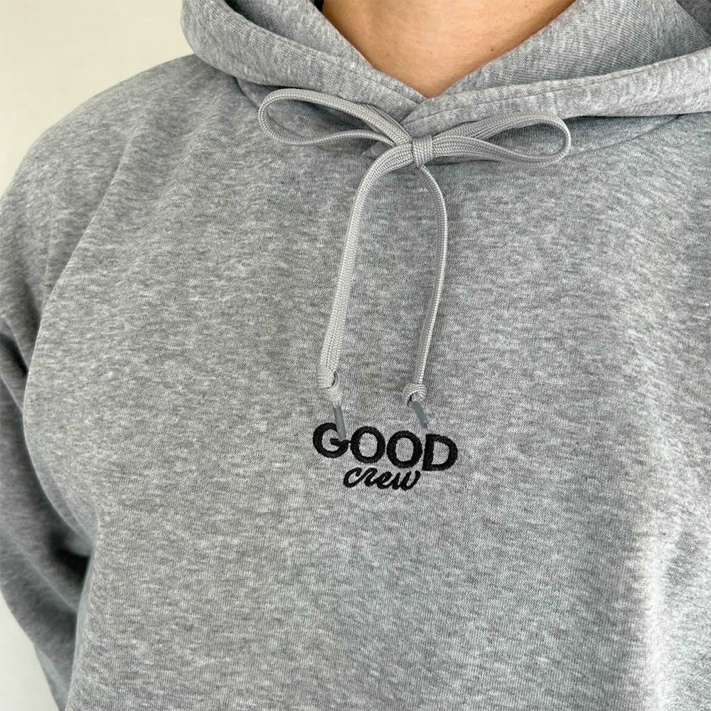 GOOD CREW 刺繍スウェットパーカー メンズ