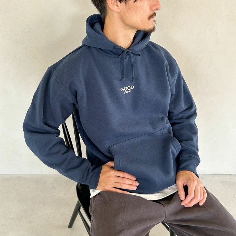 [期間限定価格]GOOD CREW  刺繍スウェットパーカー メンズ商品画像-13