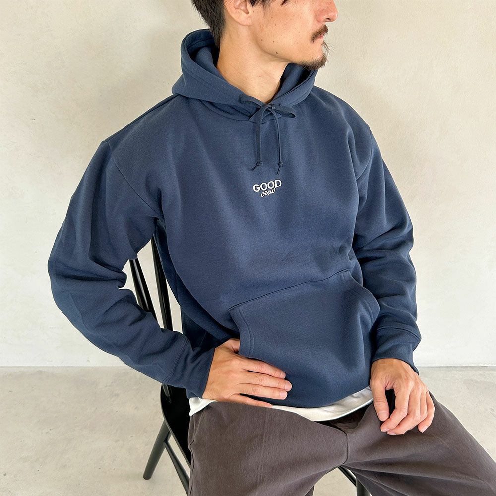 GOOD CREW  刺繍スウェットパーカー メンズ商品サムネイル-13