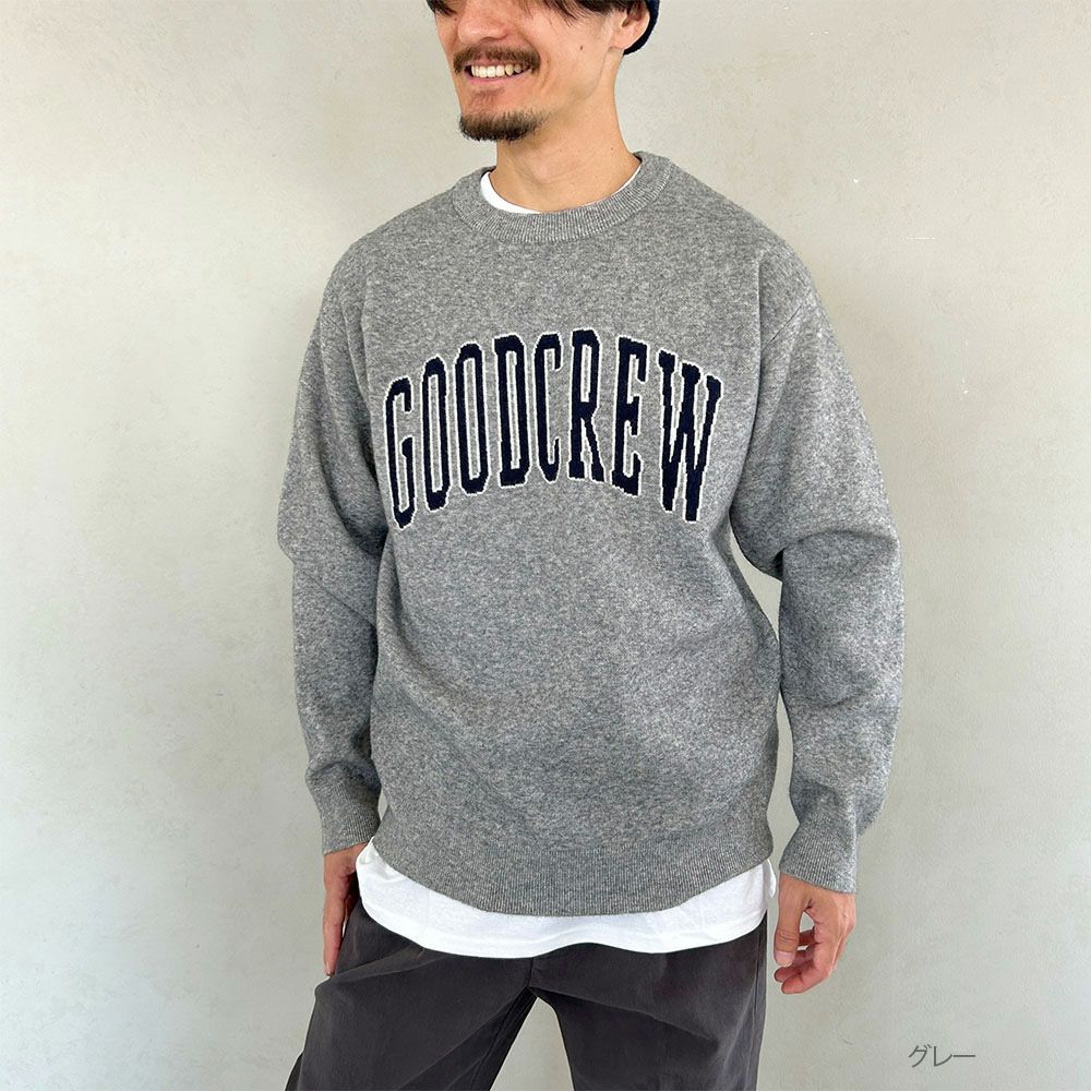 [期間限定価格]GOOD CREW カレッジニット メンズ商品サムネイル-1