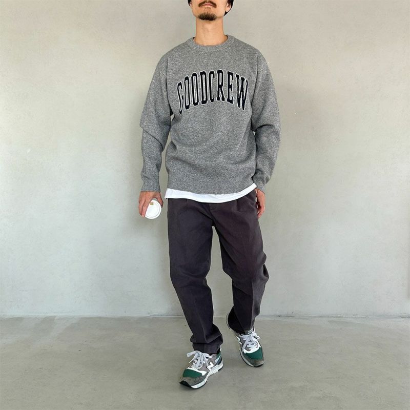 [期間限定価格]GOOD CREW カレッジニット メンズ商品画像-5