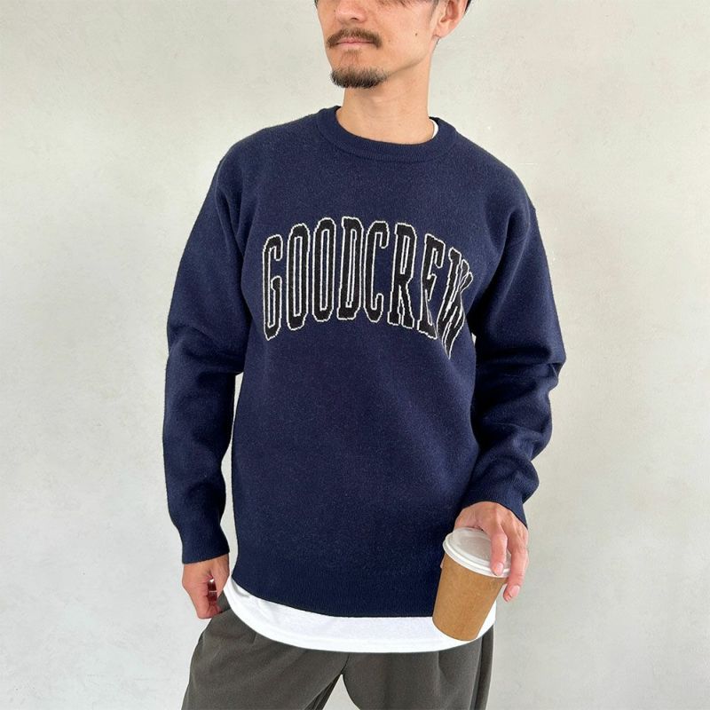 [期間限定価格]GOOD CREW カレッジニット メンズ商品画像-12