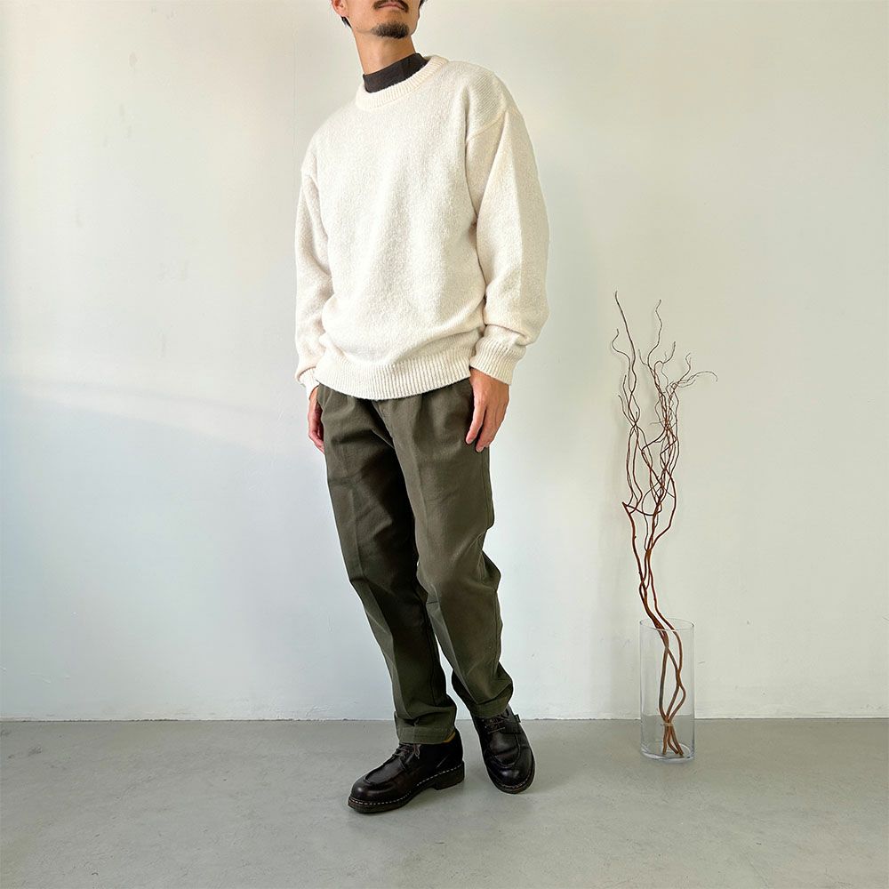 GOOD CREW モヘアクルーニット メンズ