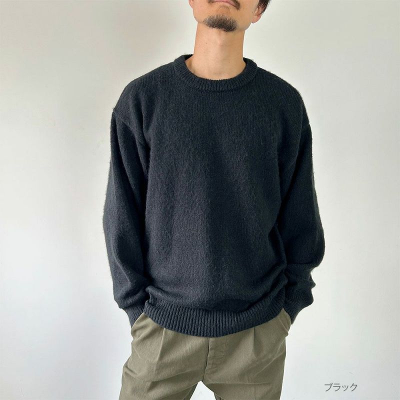 GOOD CREW モヘアクルーニット メンズ商品画像-6