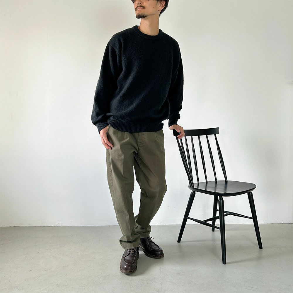 GOOD CREW モヘアクルーニット メンズ