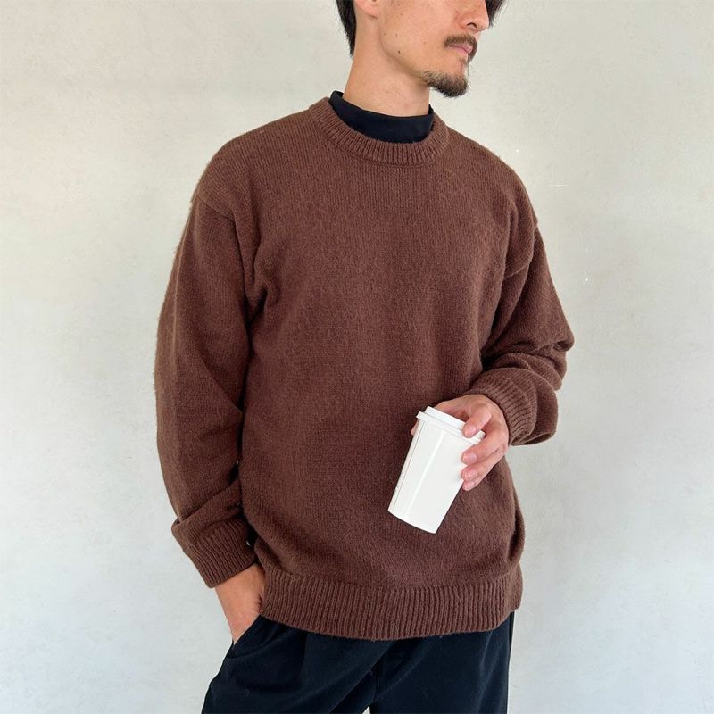 GOOD CREW モヘアクルーニット メンズ商品画像-22