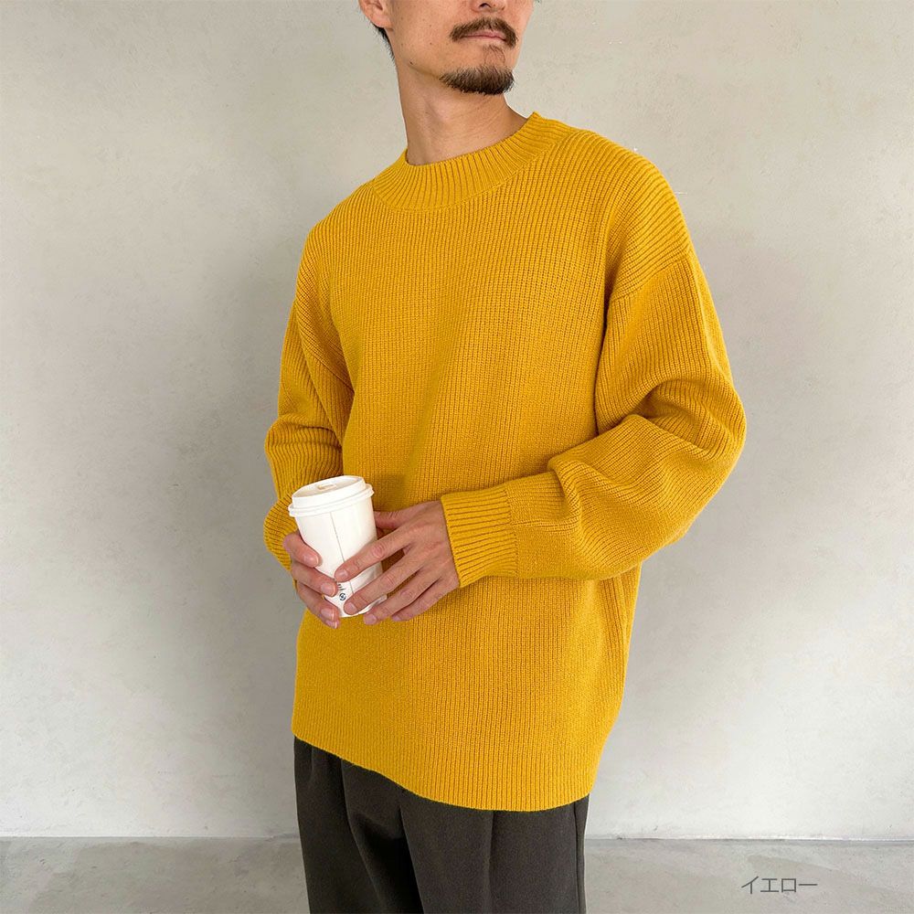 GOOD CREW ボトルネックニット メンズ