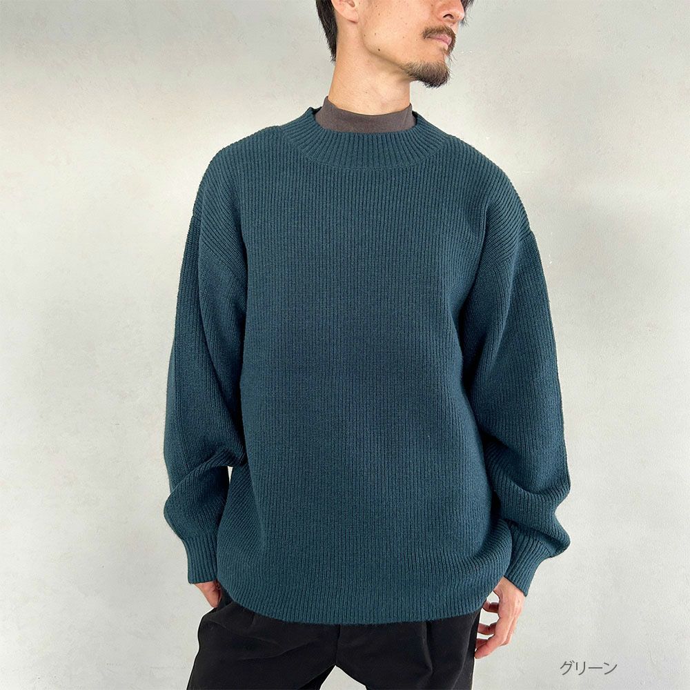 GOOD CREW ボトルネックニット メンズ