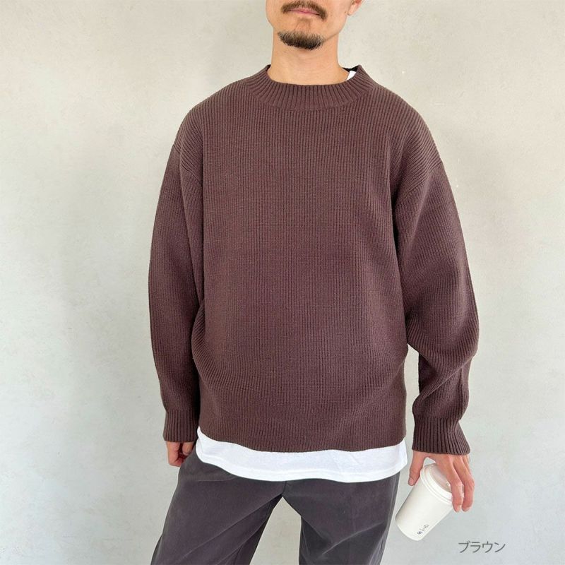 GOOD CREW ボトルネックニット メンズ商品画像-21