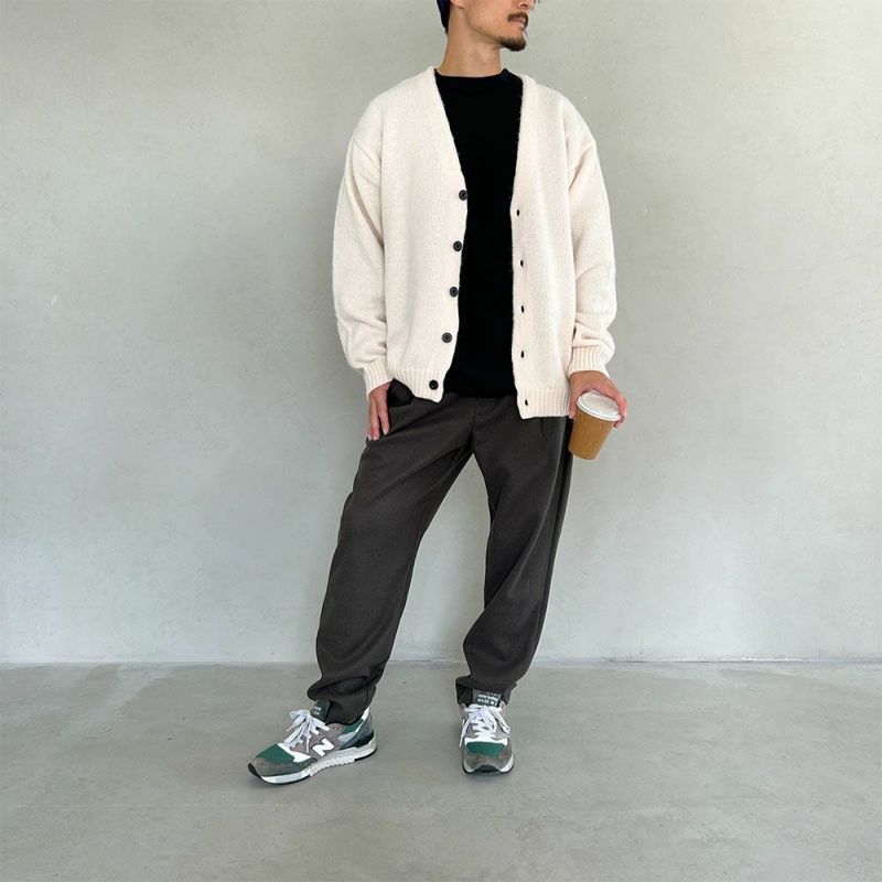 GOOD CREW モヘアVネックカーディガン メンズ商品画像-3