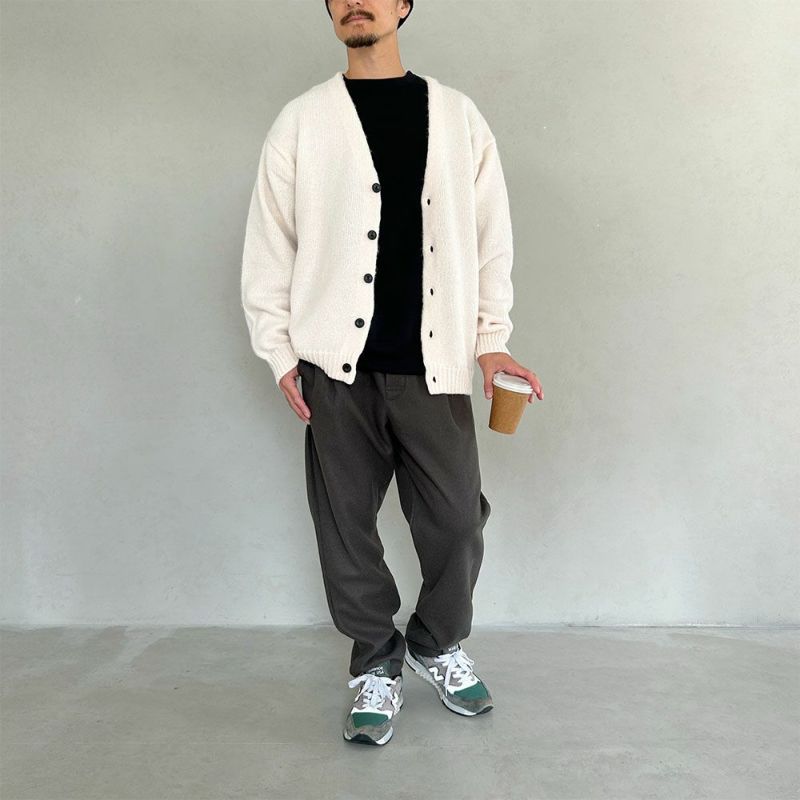 GOOD CREW モヘアVネックカーディガン メンズ商品画像-4