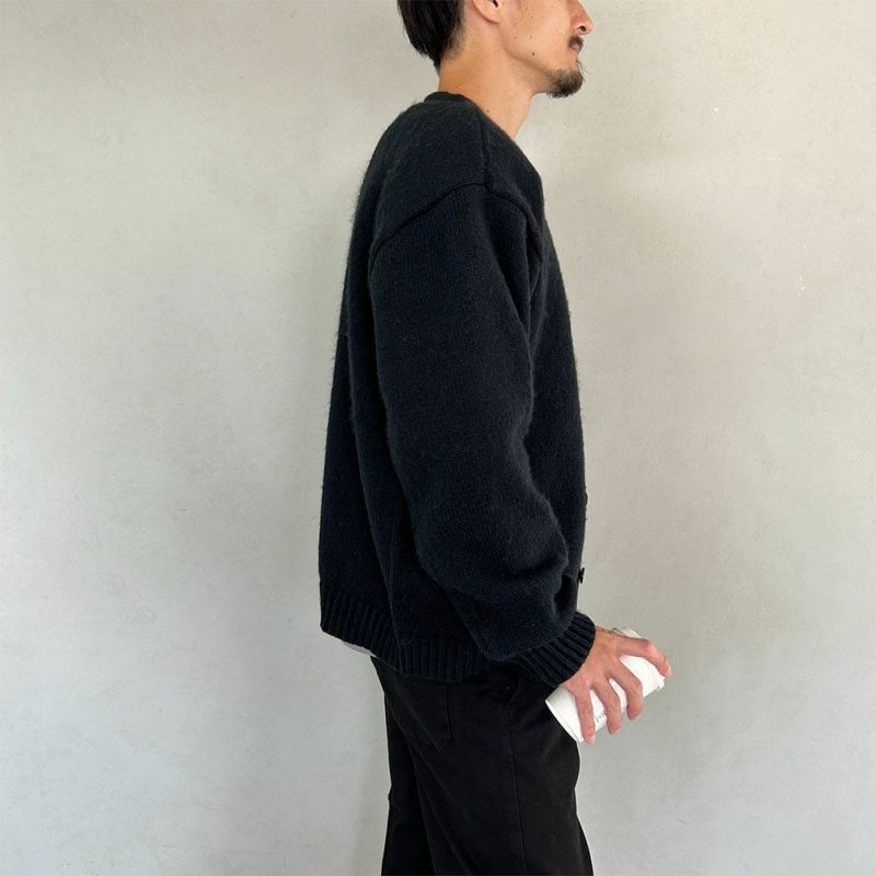 GOOD CREW モヘアVネックカーディガン メンズ商品画像-7
