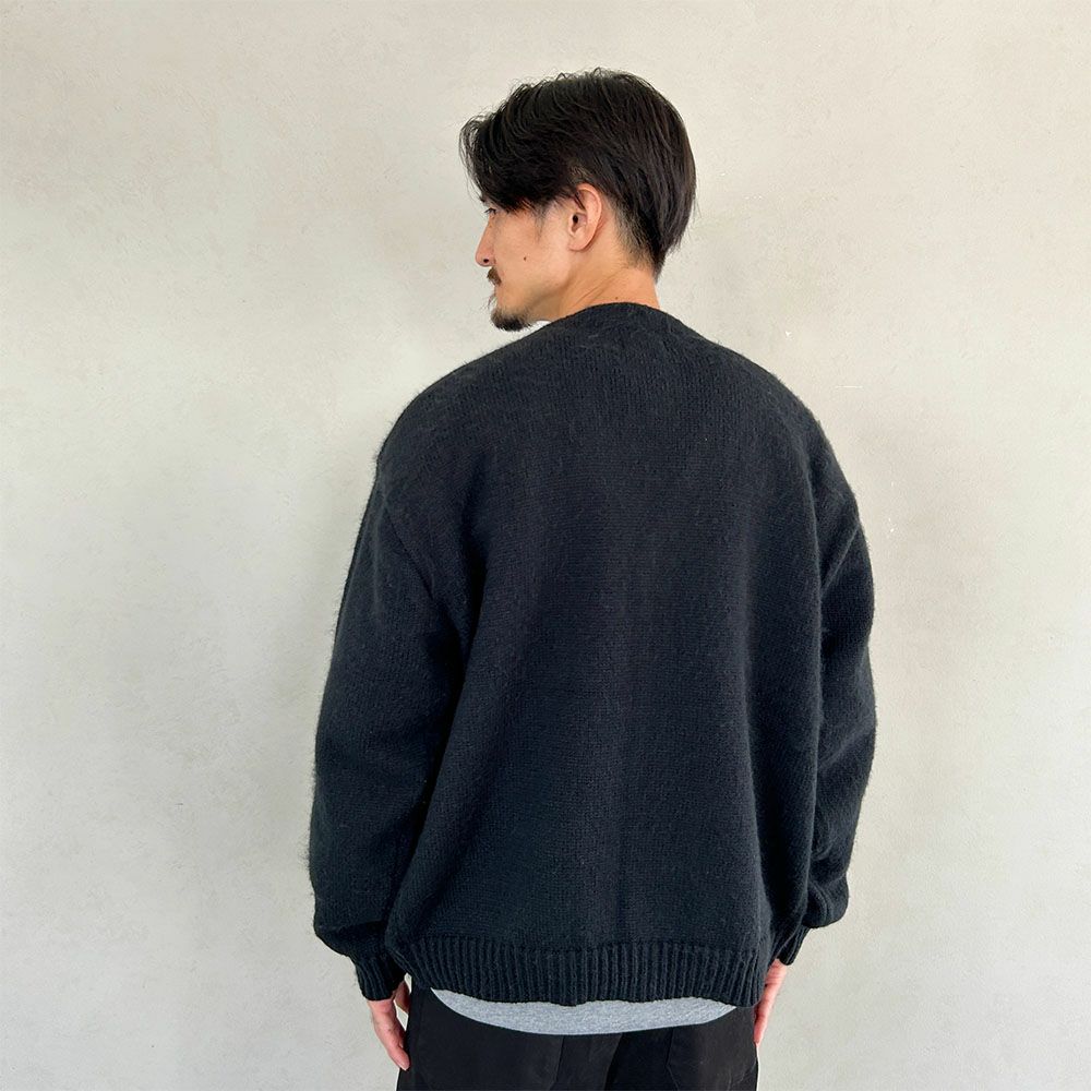 GOOD CREW モヘアVネックカーディガン メンズ