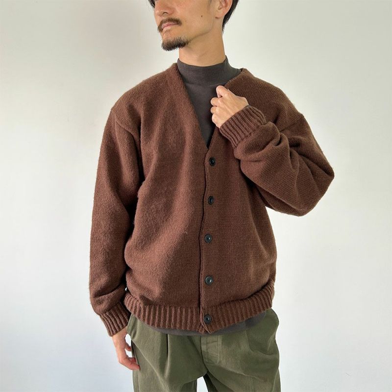 GOOD CREW モヘアVネックカーディガン メンズ商品画像-22