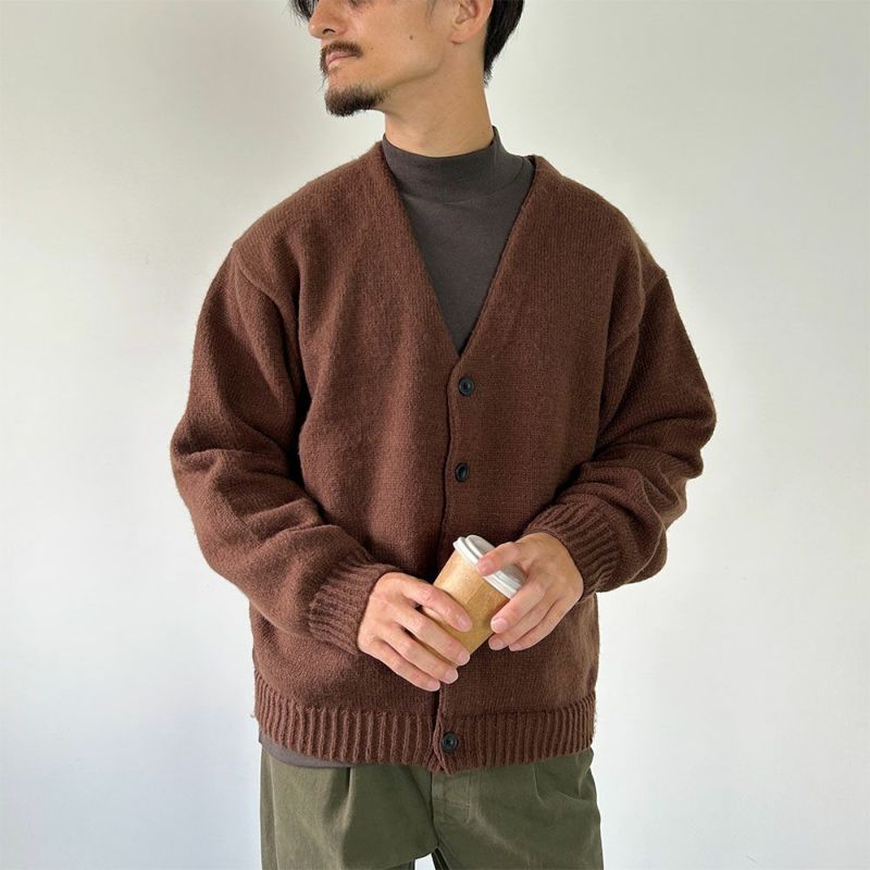 GOOD CREW モヘアVネックカーディガン メンズ商品画像-23