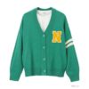 NAVY Vネックカーディガンアンサンブル キッズ