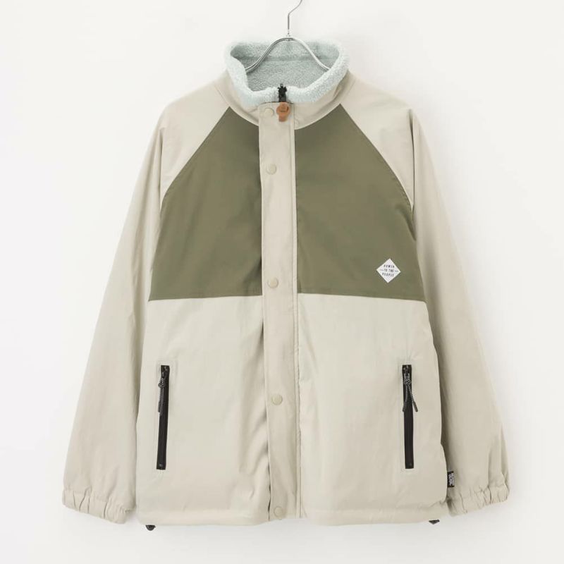 [期間限定価格]【オンラインストア限定】POWER TO THE PEOPLE  MOVING OUTER ナイロンリバーシブルボアジャケット メンズ商品画像-5