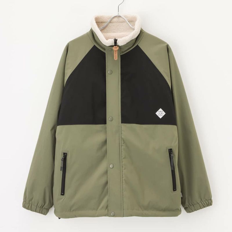[期間限定価格]【オンラインストア限定】POWER TO THE PEOPLE  MOVING OUTER ナイロンリバーシブルボアジャケット メンズ商品画像-9