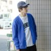 NAVY 軽量ニットカーディガン メンズ