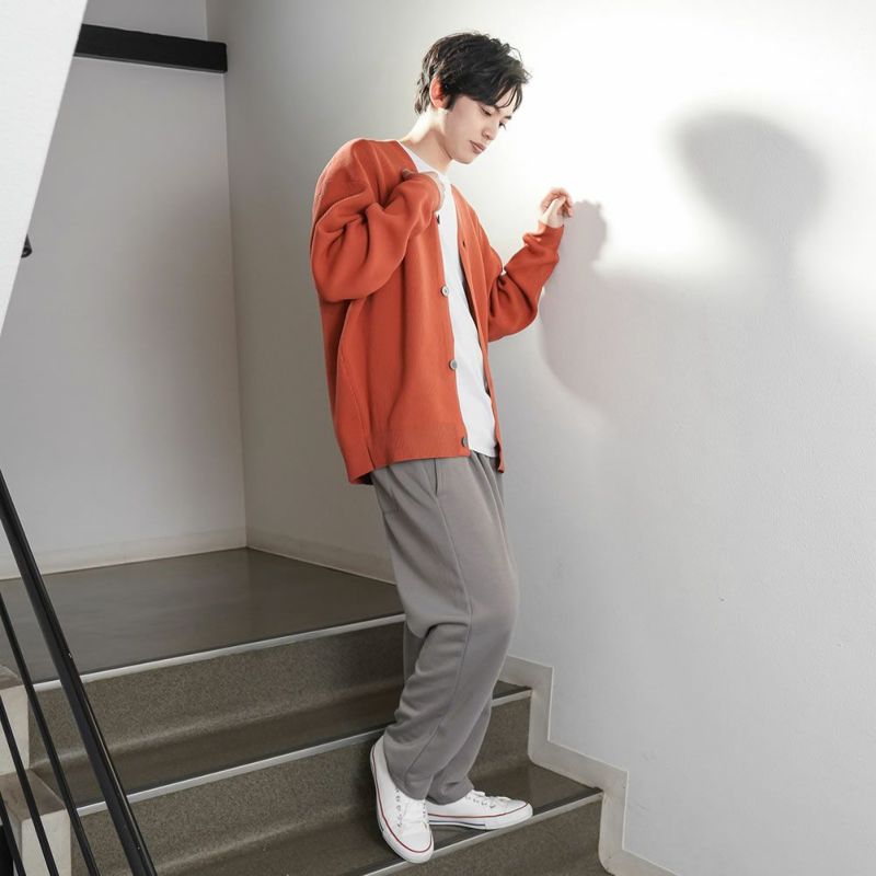 NAVY 軽量ニットカーディガン メンズ商品画像-7