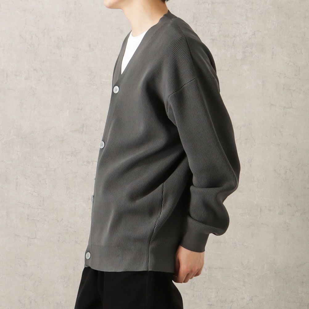 NAVY 軽量ニットカーディガン メンズ