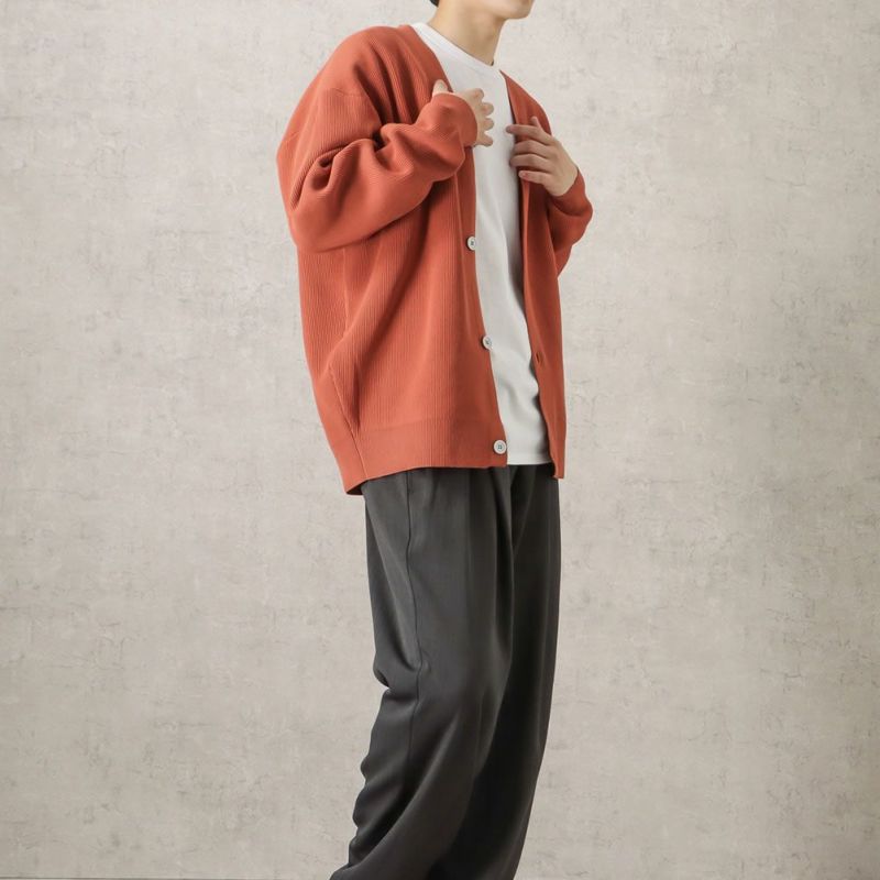 NAVY 軽量ニットカーディガン メンズ商品画像-13