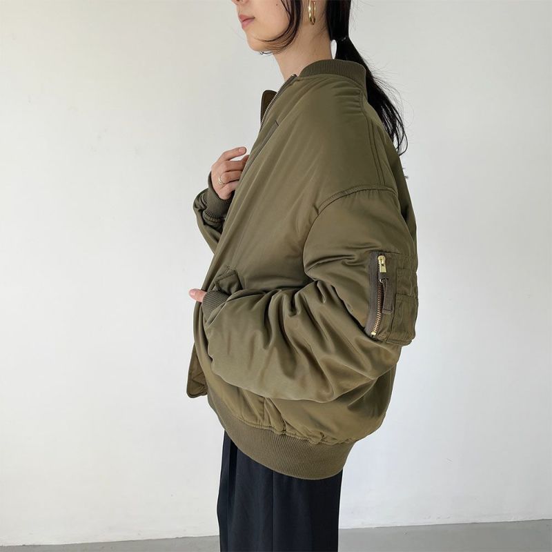 GOOD CREW 袖ボリュームMA-1 レディース商品画像-14