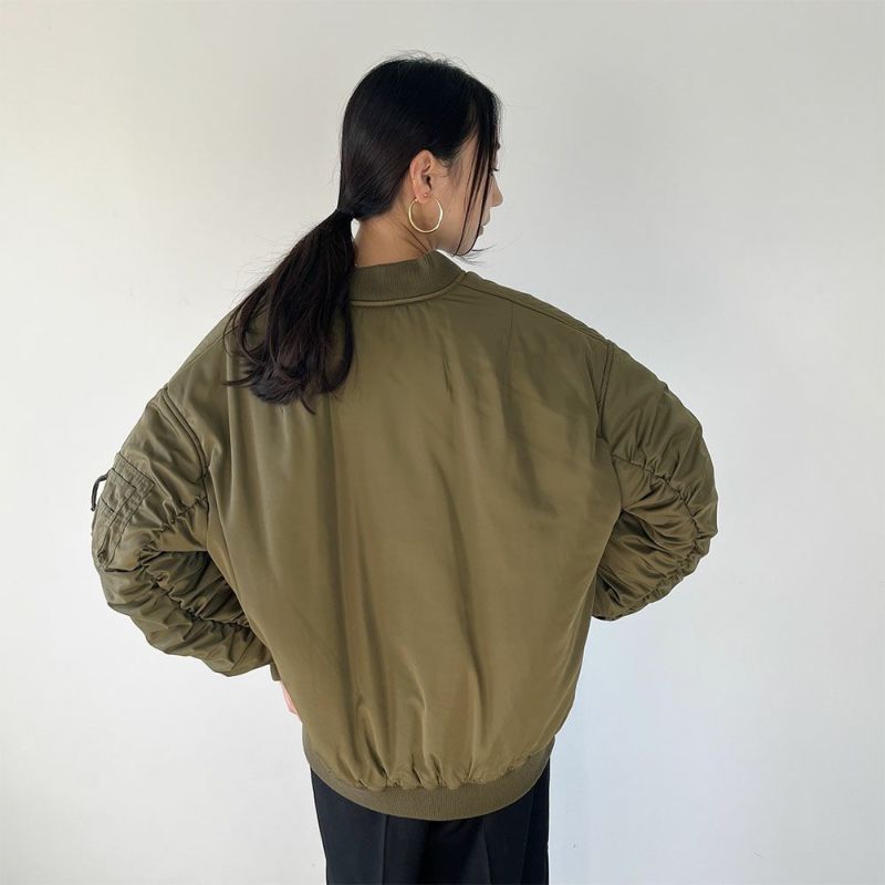 GOOD CREW 袖ボリュームMA-1 レディース商品画像-15