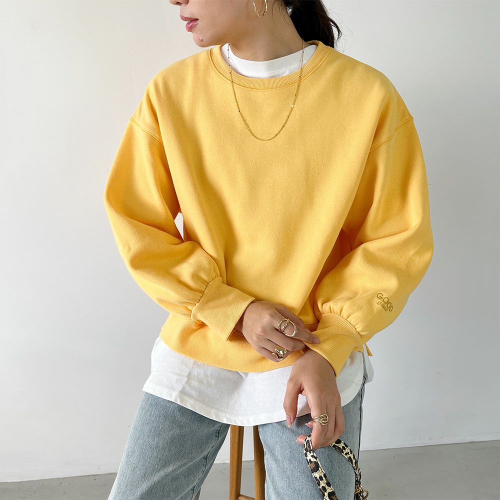 GOOD CREW  ワンポイント刺繍スウェット レディース商品サムネイル-2