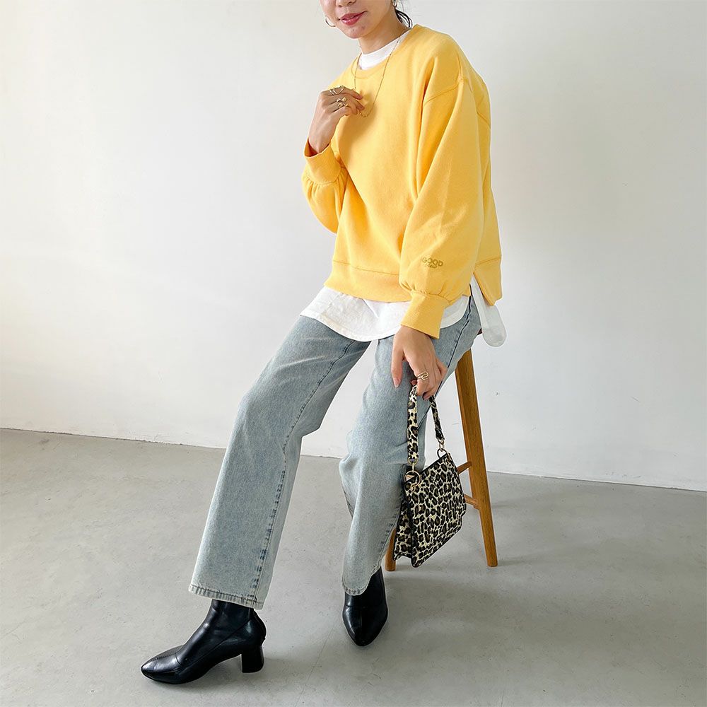 GOOD CREW  ワンポイント刺繍スウェット レディース商品サムネイル-5