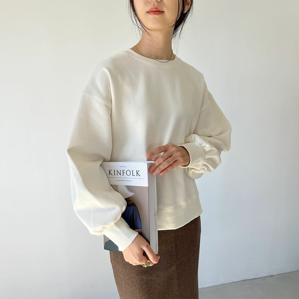 GOOD CREW ワンポイント刺繍スウェット レディース