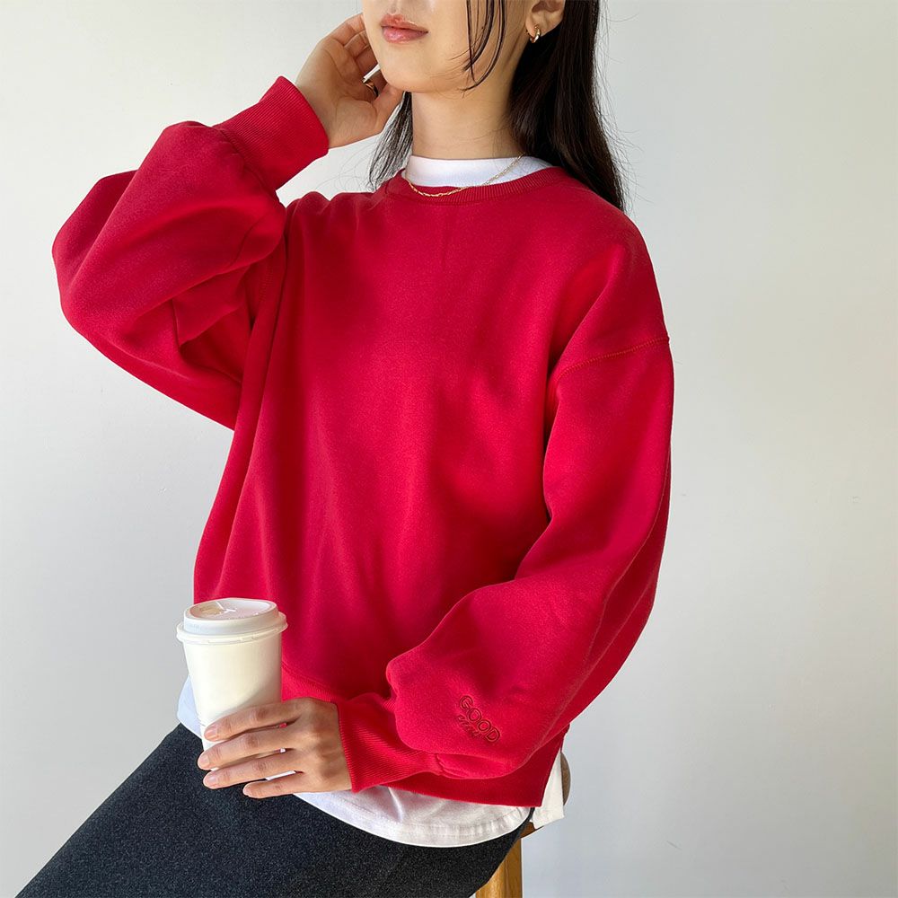 GOOD CREW  ワンポイント刺繍スウェット レディース商品サムネイル-13