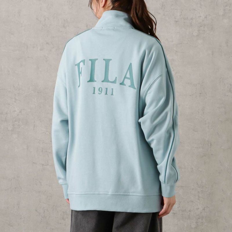 Baby blue fila outlet sweatshirt