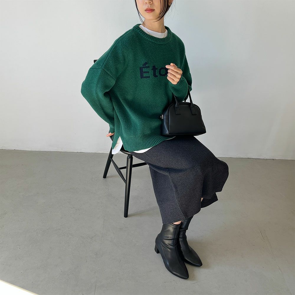 GOOD CREW フレンチロゴニット レディース