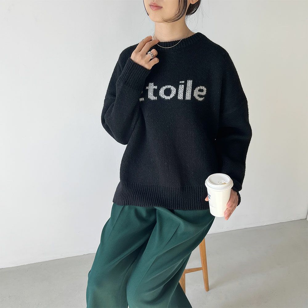 GOOD CREW フレンチロゴニット レディース