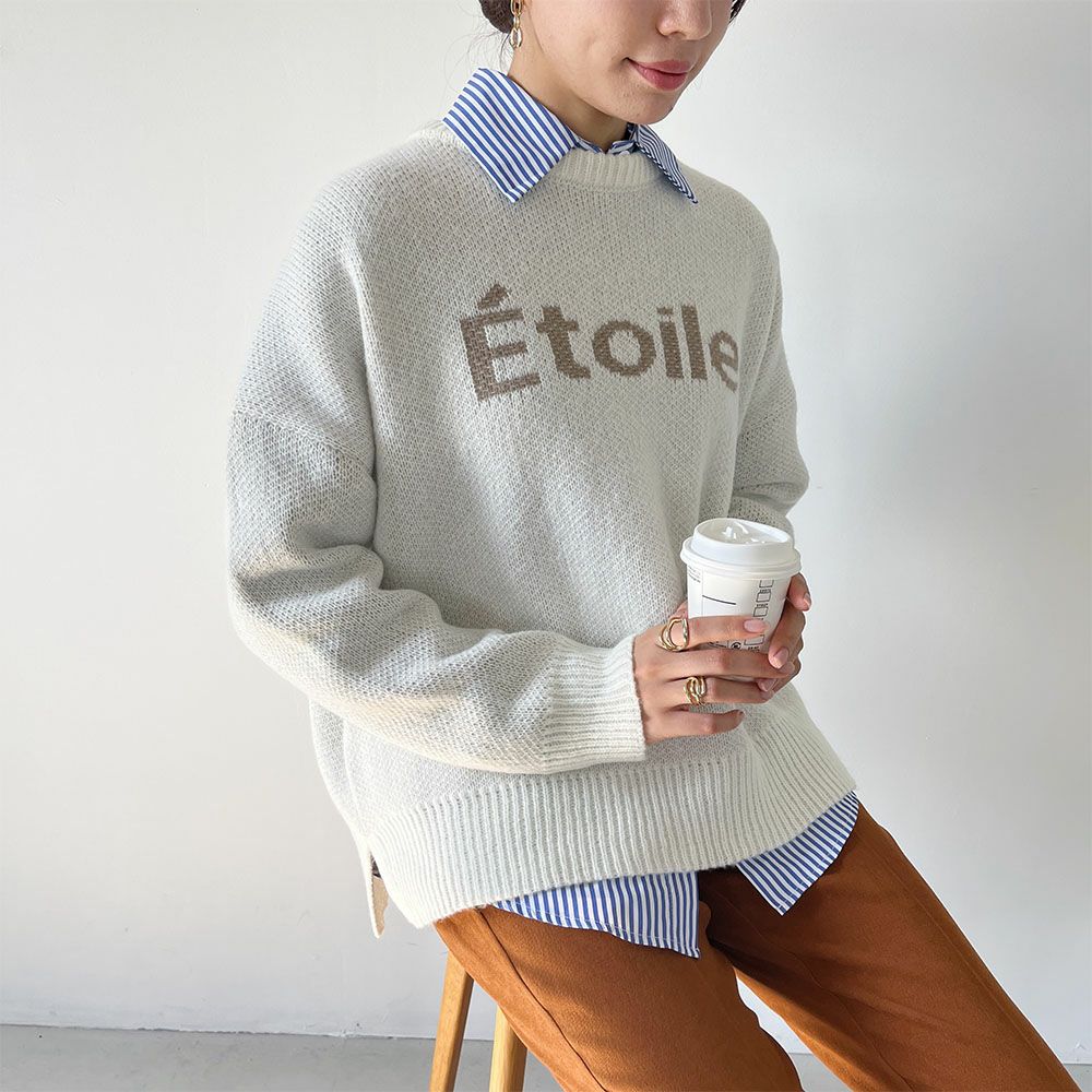 GOOD CREW フレンチロゴニット レディース商品サムネイル-13
