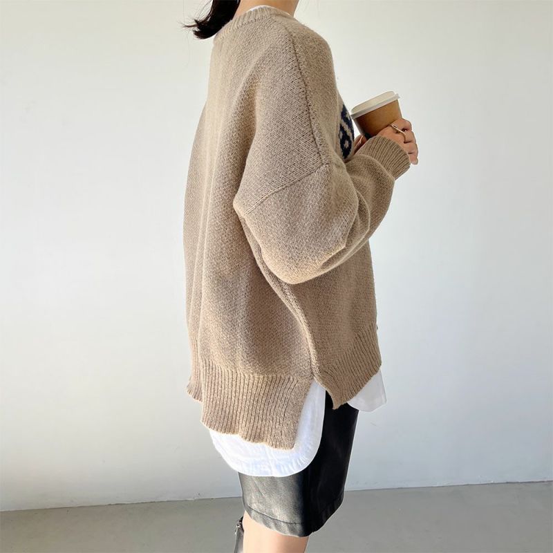 GOOD CREW カレッジロゴニット レディース商品画像-2