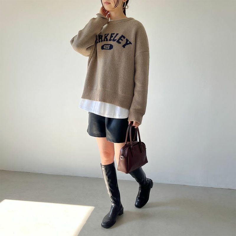 GOOD CREW カレッジロゴニット レディース商品画像-4