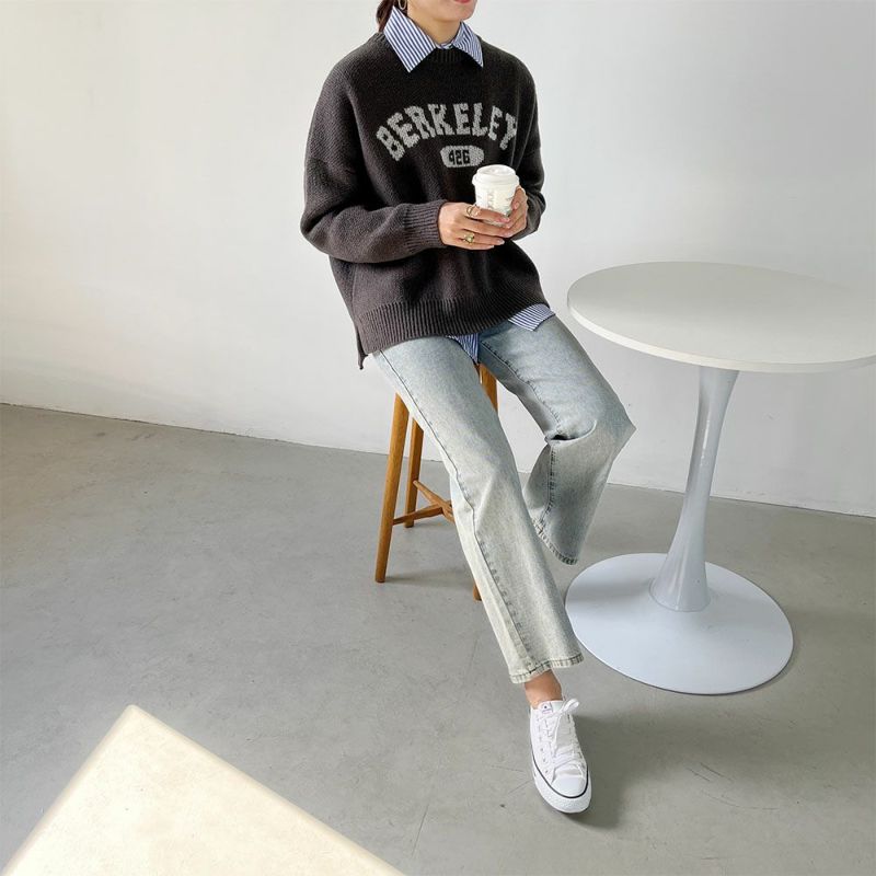 GOOD CREW カレッジロゴニット レディース商品画像-10