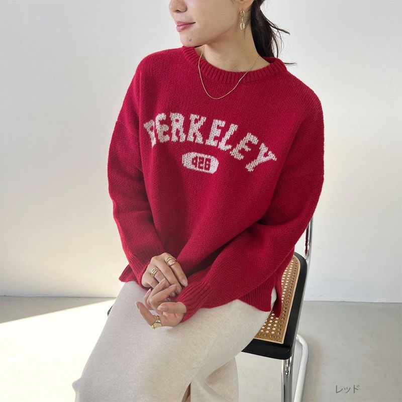 GOOD CREW カレッジロゴニット レディース商品画像-11