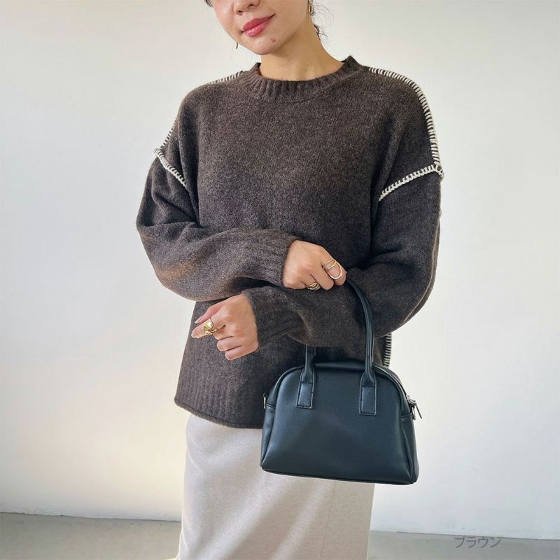 【オンラインストア限定】GOOD CREW ふわもちハンドステッチプルオーバー レディース商品画像-6