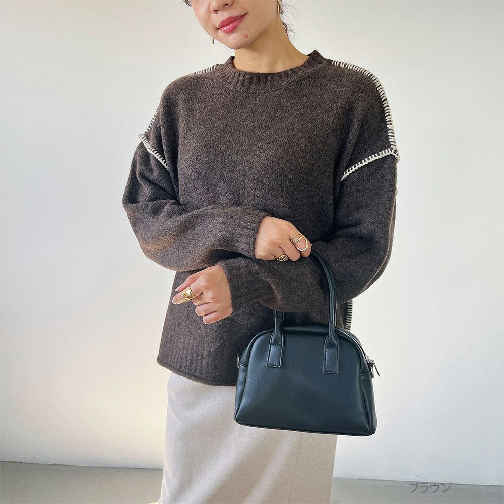 GOOD CREW ふわもちハンドステッチプルオーバー レディース