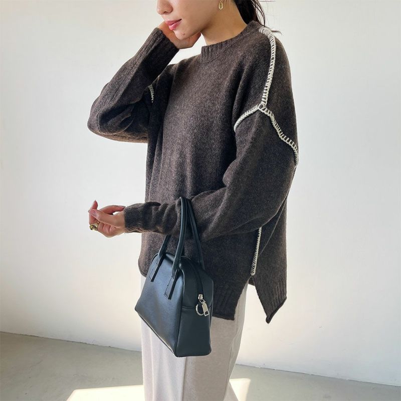 【オンラインストア限定】GOOD CREW ふわもちハンドステッチプルオーバー レディース商品画像-7