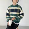 GOOD CREW チェックニットプルオーバー レディース商品サムネイル-7