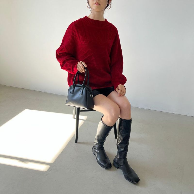 GOOD CREW ケーブルプルオーバー レディース商品画像-4