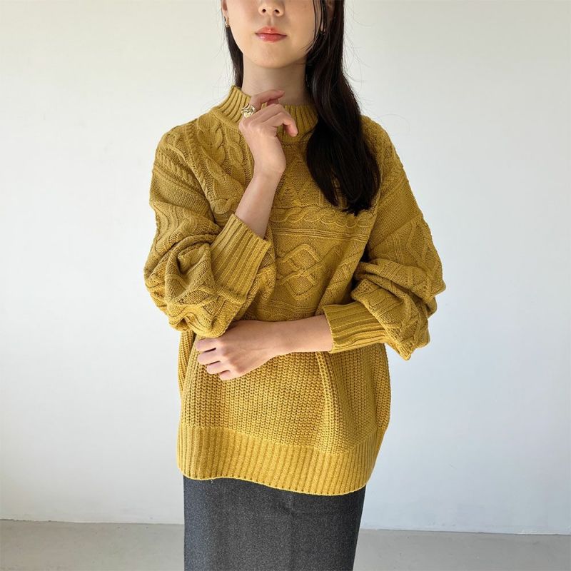 GOOD CREW ケーブルプルオーバー レディース商品画像-7