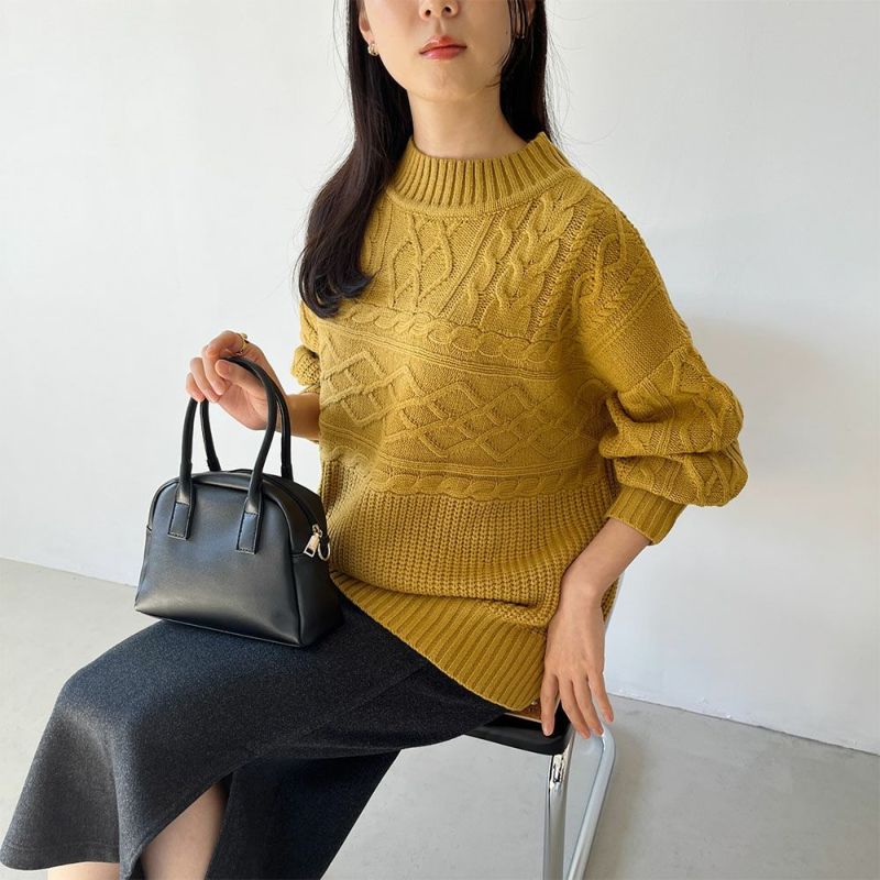 GOOD CREW ケーブルプルオーバー レディース商品画像-8