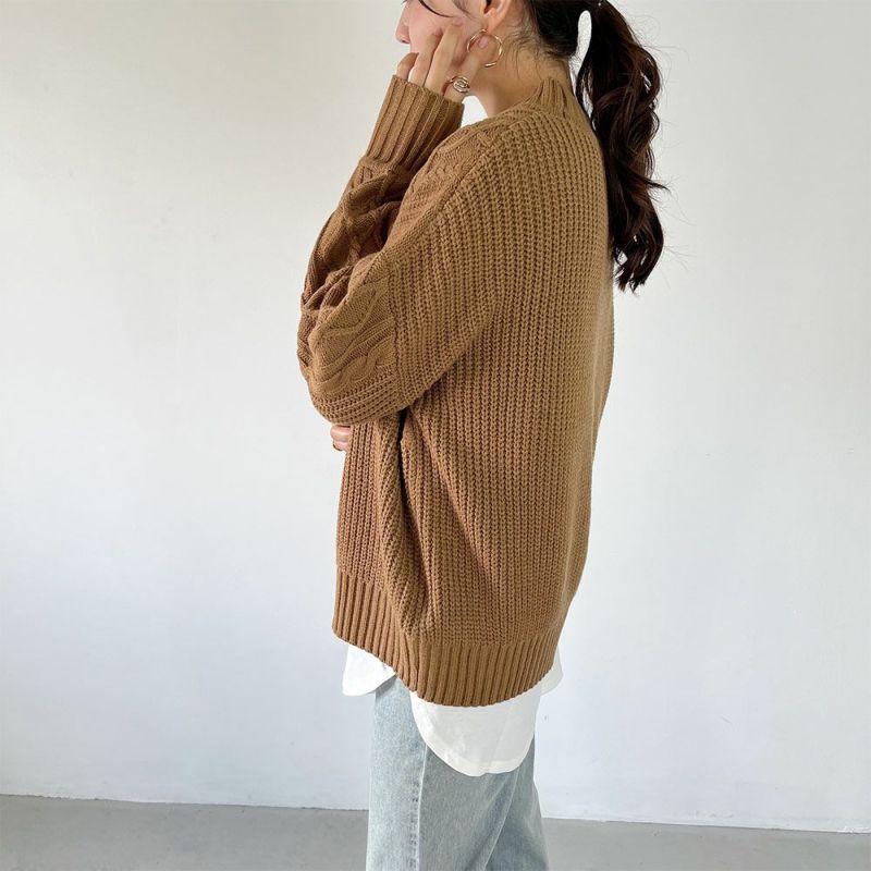 GOOD CREW ケーブルプルオーバー レディース商品画像-23